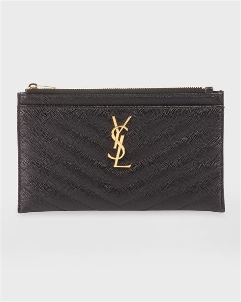 ysl pouch monogramme grain de poudre|ysl uptown pouch sale.